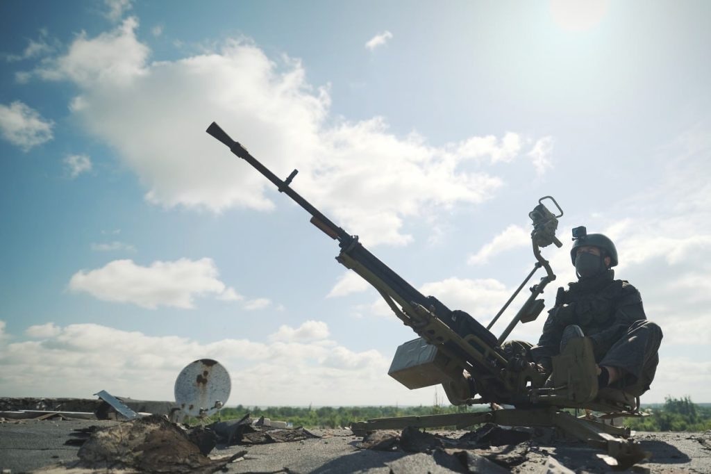 Боевое дежурство зенитчиков на Авдеевском направлении