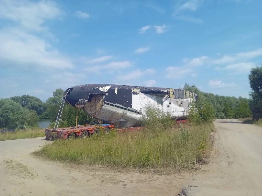 Возвращение многоразового космического корабля "Буран" в Россию