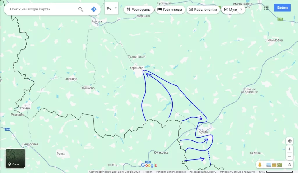 Юрий Подоляка - Курский фронт: обстановка на вечер 07.08.24