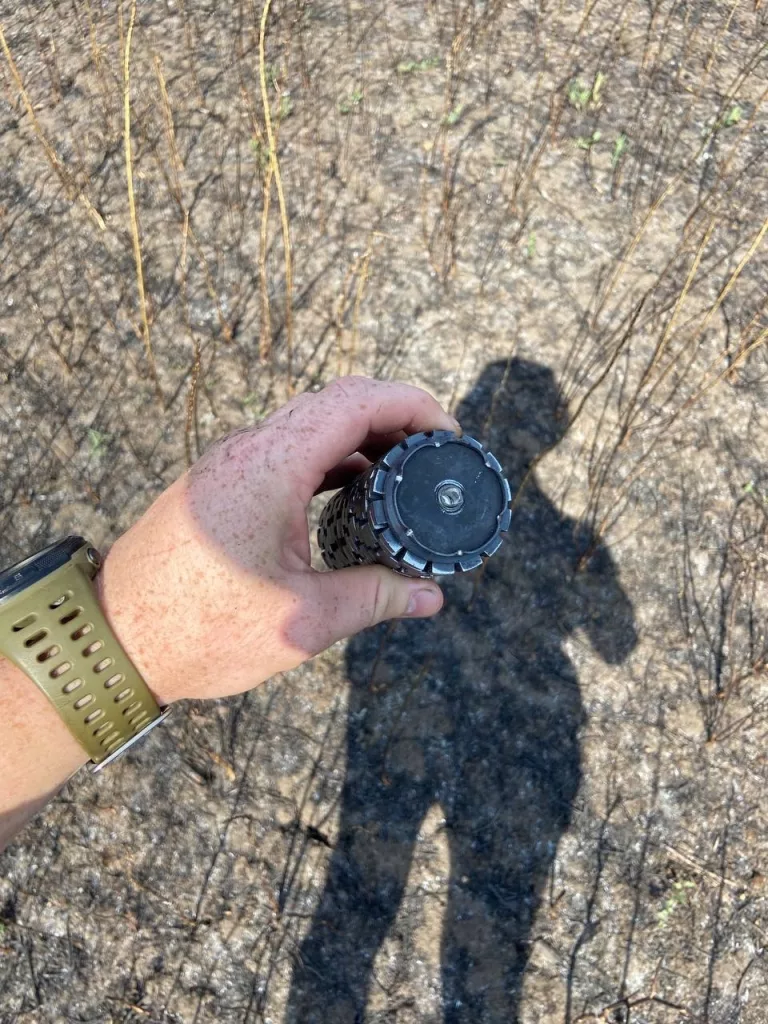 Сбитый вражеский дрон Баба-Яга и его начинка