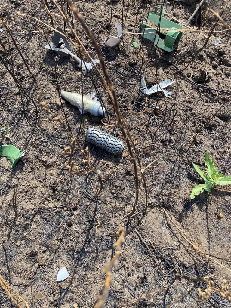 Сбитый вражеский дрон Баба-Яга и его начинка