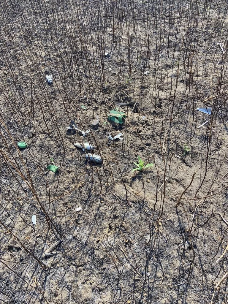 Сбитый вражеский дрон Баба-Яга и его начинка