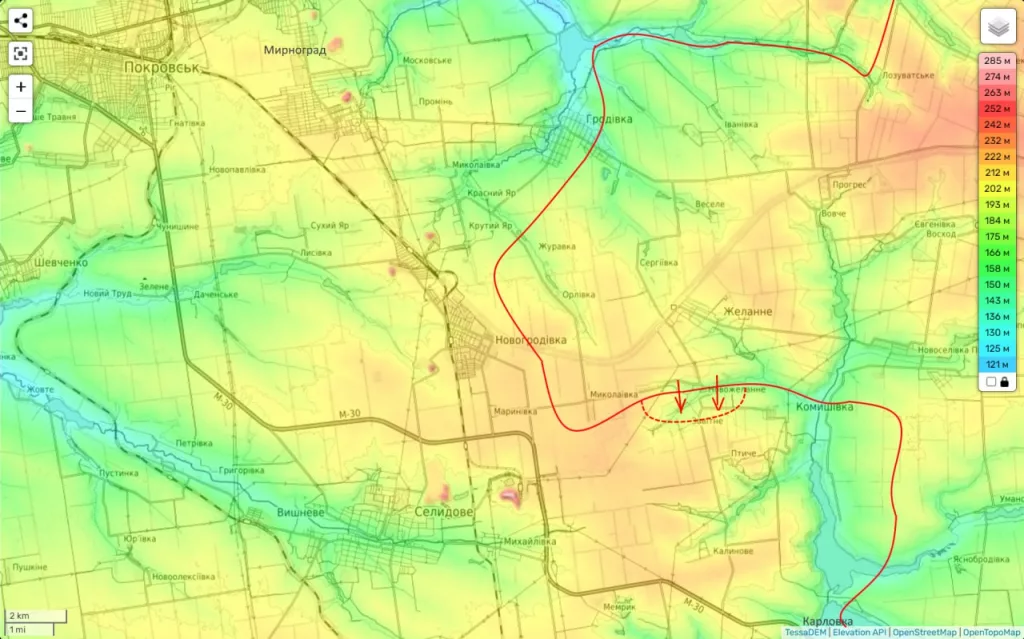 Юрий Подоляка - Покровское направление: «вдоль реки Волчья»