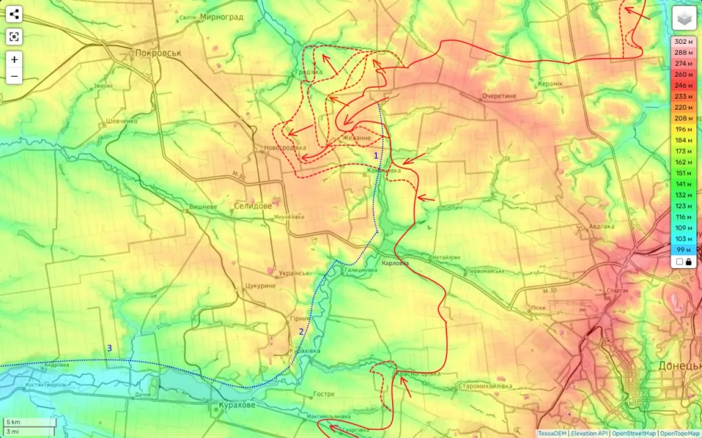 Юрий Подоляка - Покровское направление: «вдоль реки Волчья»