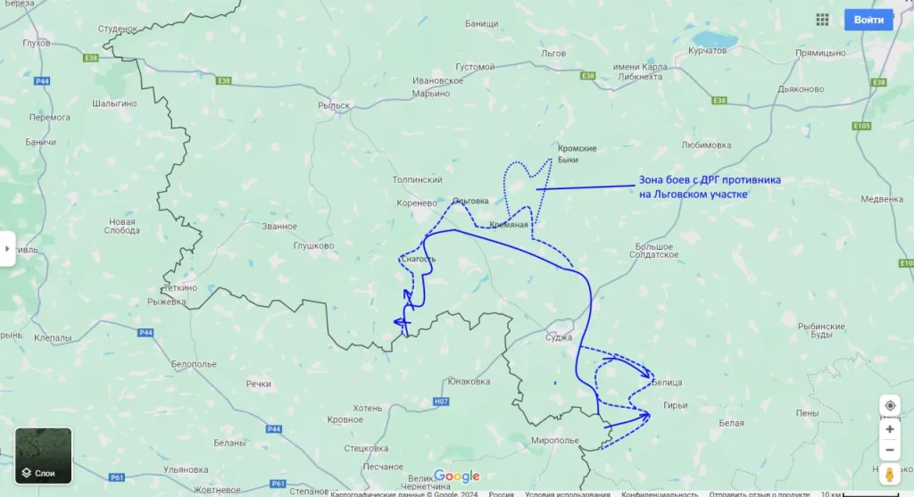 Юрий Подоляка - Курское направление: обстановка на 13.00 17.08.24 — от Глушково до Суджи