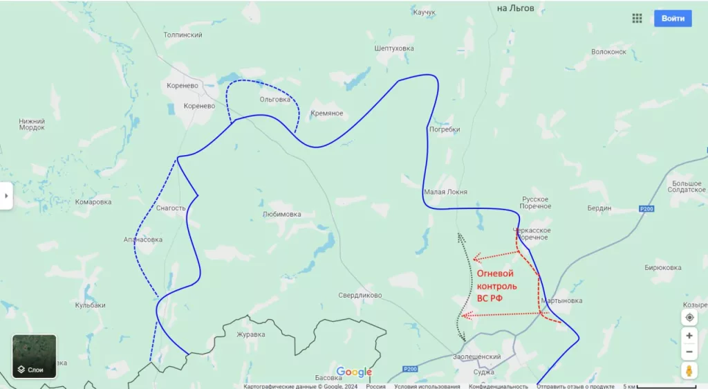 Юрий Подоляка - Курское направление: обстановка на утро 18.08.24 — от Коренево до Суджи