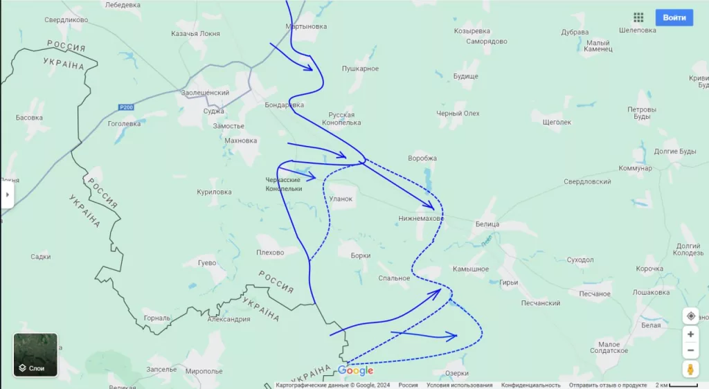 Юрий Подоляка - Курское направление: от Суджи и далее на Юг