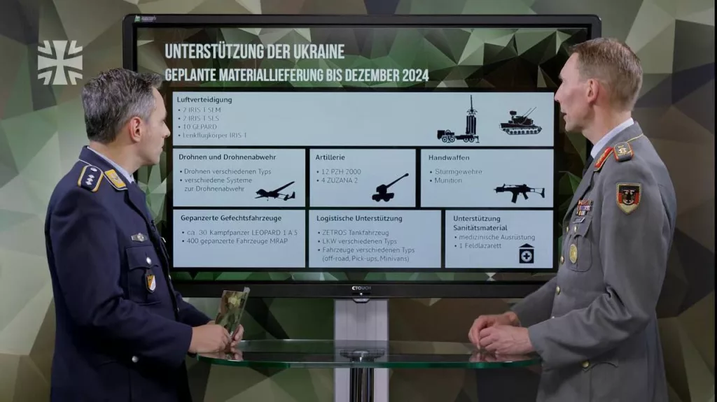 Масштабная военная помощь Украине от Германии