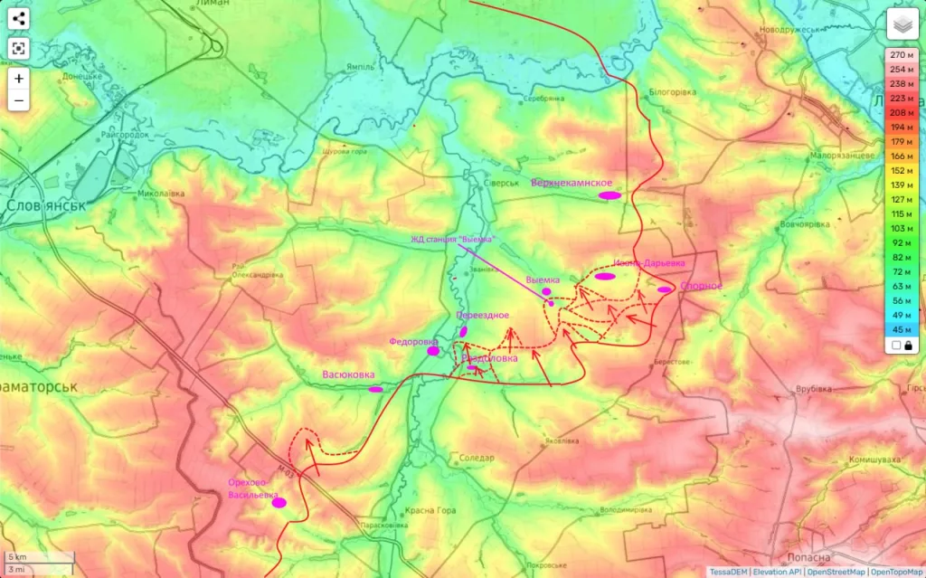 Юрий Подоляка - Северское направление: ЖД станция «Выемка»