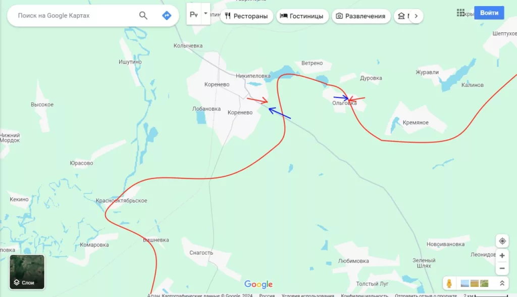 Юрий Подоляка- Курское направление на 19.00 19.08.24: Льговско-Суджанский участок