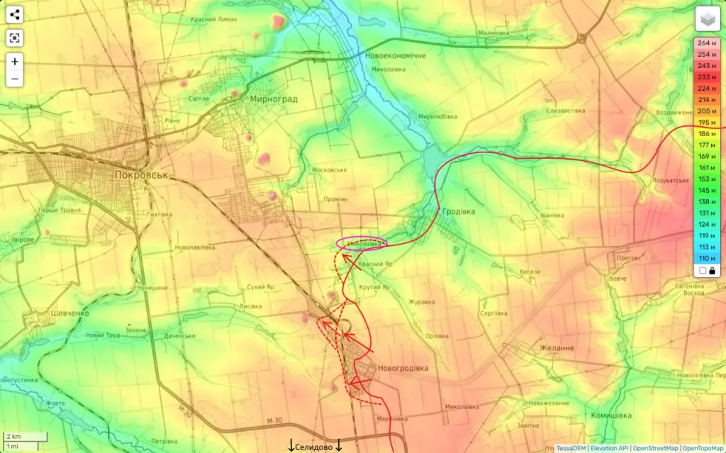 Источники противника подтвердили, что Николаевка (которая перед Мирноградом) и Мемрик, который перед Украинском, вдруг стали "дотационными" и перешли на сторону России