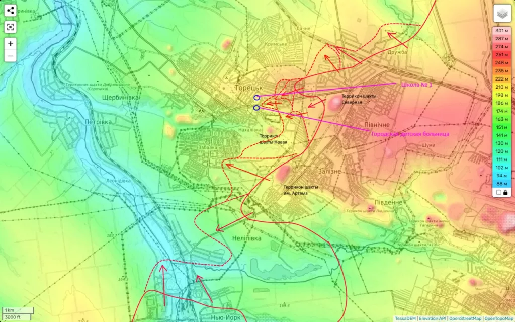 Юрий Подоляка: Торецкое направление на утро 29.08.24