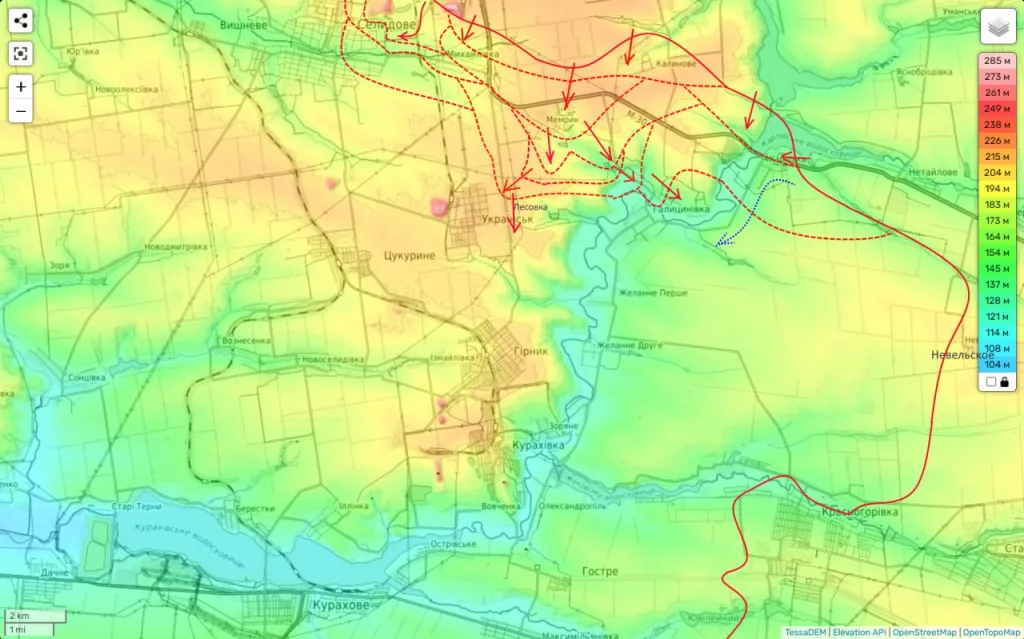 Юрий Подоляка: Селидово-Кураховское направление на утро 30.08.24