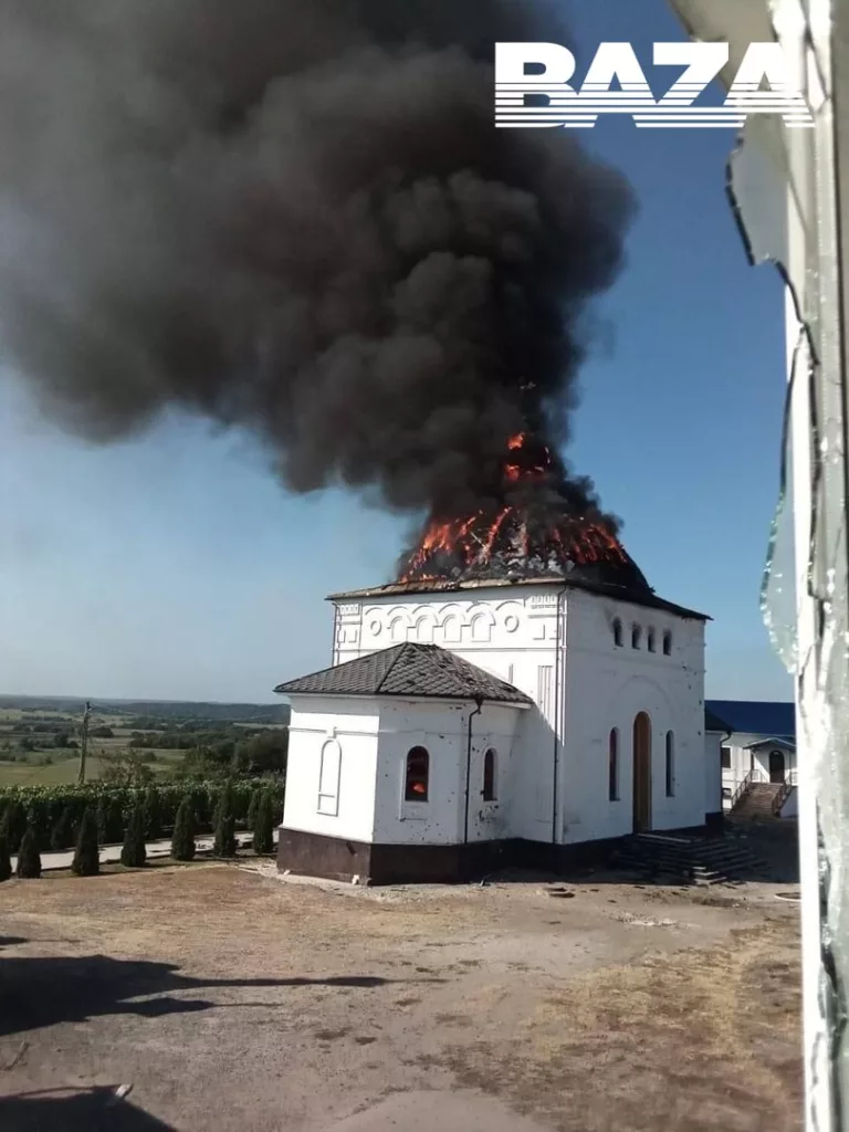 15 человек укрываются в Свято-Николаевском Белогорском монастыре в Горнали Суджанского района