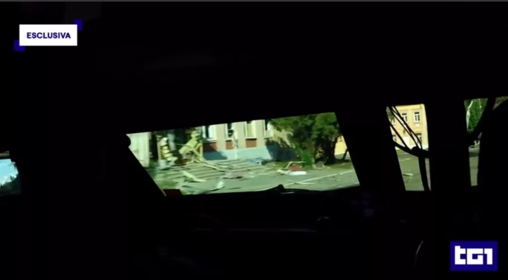 Юрий Подоляка: итальянская корреспондентка в Судже