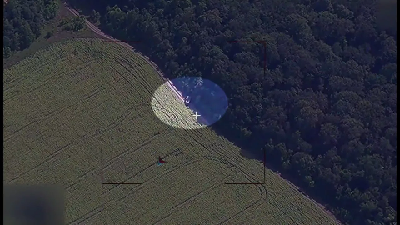 Уничтожение РСЗО HIMARS ударом ОТРК "Искандер-М" в Сумской области