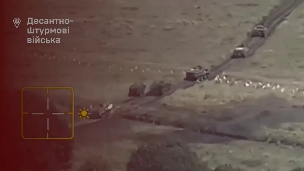 Противник опубликовал первое официальное видео своего наступления в Курской области