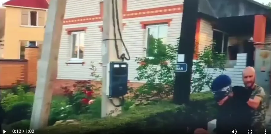 Ахмат выловил одного из порков, кто похищал российских мирных жителей и срочников из села Гончаровка