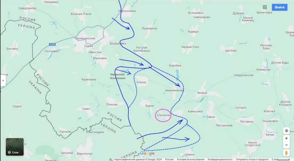 Юрий Подоляка - Курское направление: южнее Суджи - Спальное