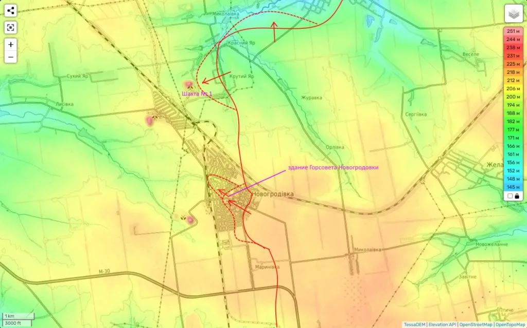 Юрий Подоляка - Покровское направление на 18.00 25.04.24: Новогродовка «разрезана» на две части