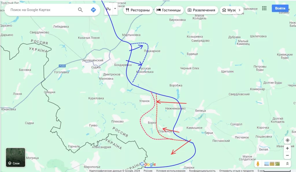Юрий Подоляка: Курское направление на вечер 27.08.2024