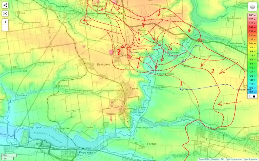 Юрий Подоляка: Селидово-Кураховское направление: ВСУ начали отвод войск за рекой Волчья