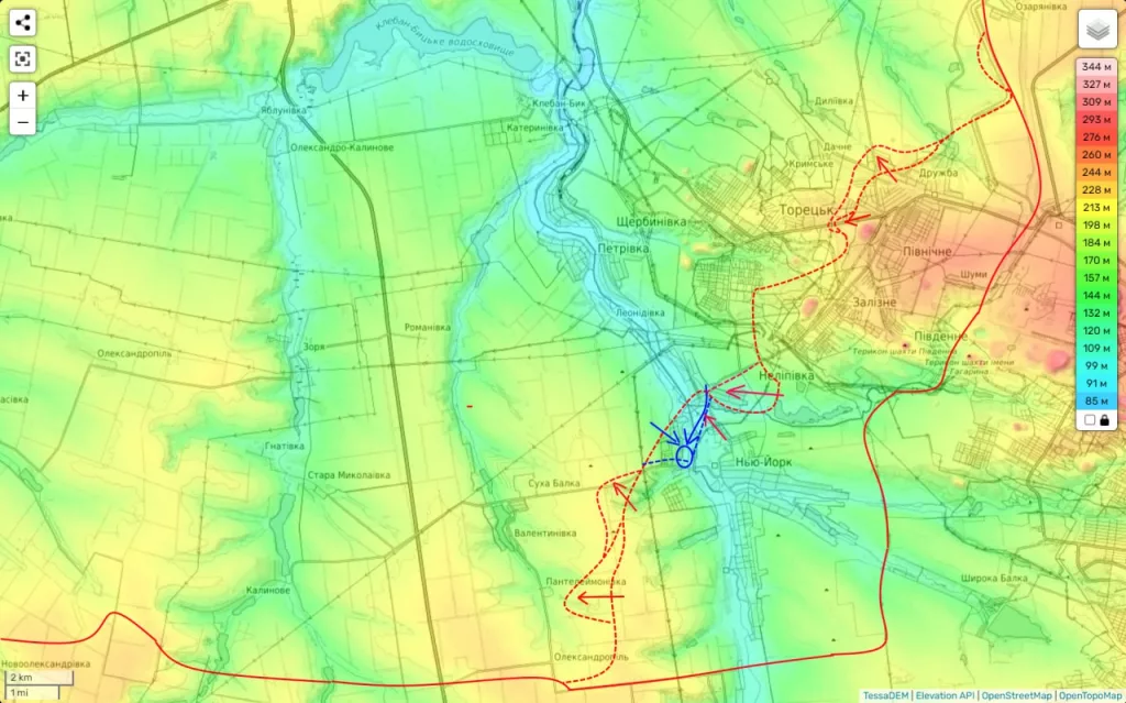 Юрий Подоляка: Торецкое направление на утро 08.09.2024