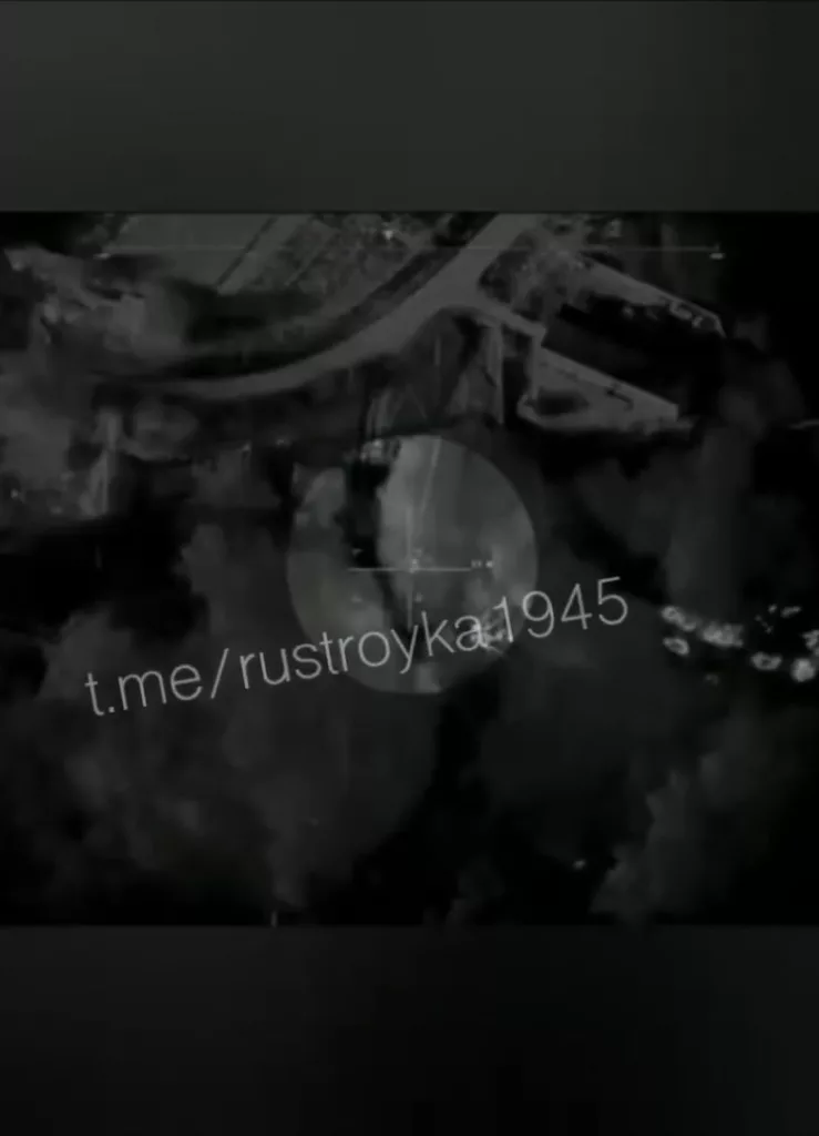 Удар крайне редкой ракеты Х-БПЛА с борта БПЛА "Орион" по Т-64БВ ВСУ в Курской области