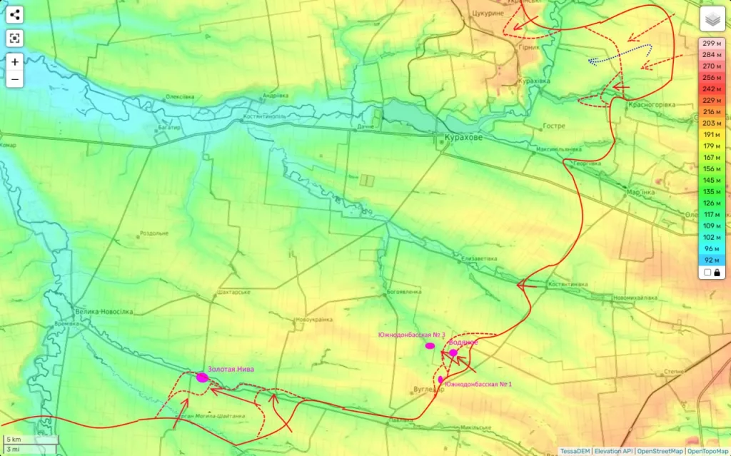 Юрий Подоляка - Угледарское направление: шахта "Южнодонбасская № 1"