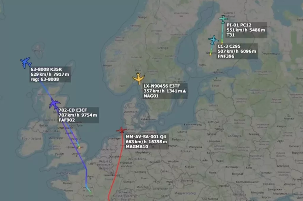Атаку ВСУ по территории РФ сопровождали самолеты НАТО
