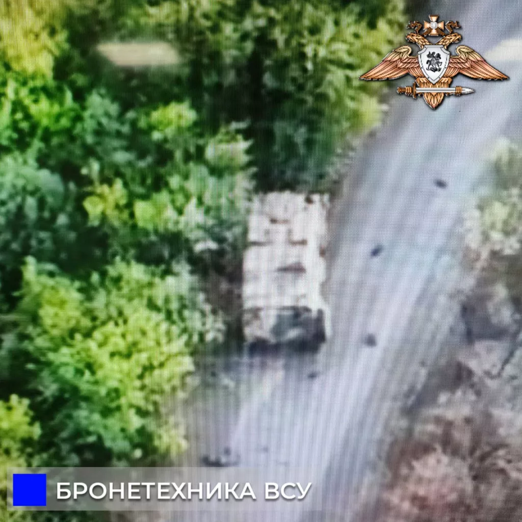 Бойцы 114 бригады уничтожили бронетехнику ВСУ на Красноармейском направлении