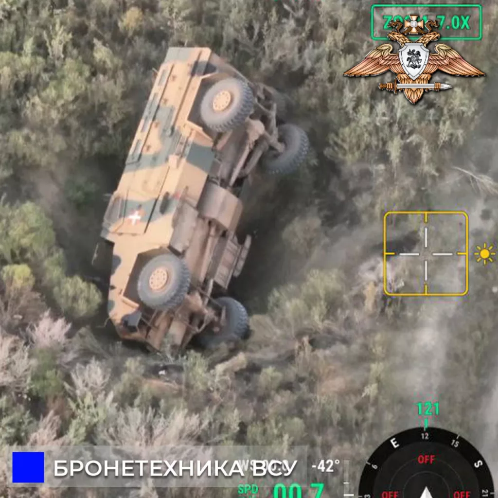 Бойцы 114 бригады уничтожили бронетехнику ВСУ на Красноармейском направлении