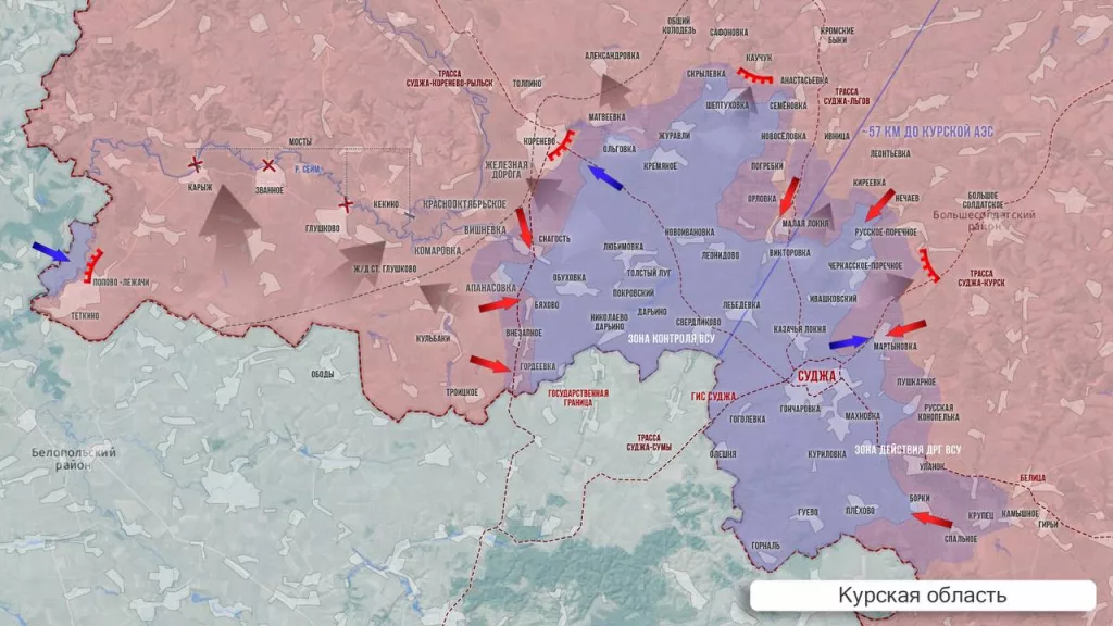 Царев: ситуация в Курской области на 10 сентября, 36-й день вторжения