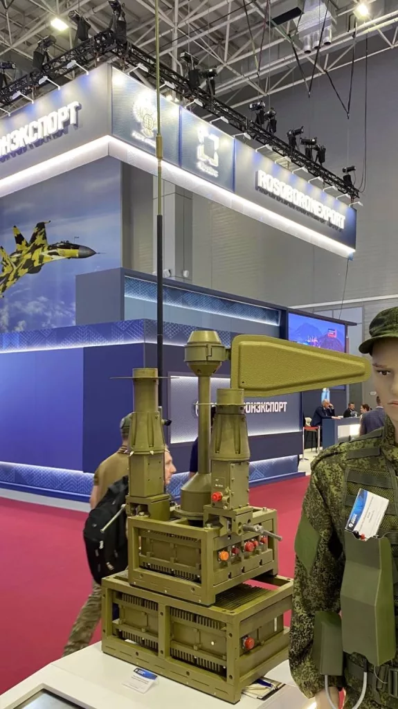 Малогабаритный модернизированный (возимый) передатчик помех РП-377ВМ-1 «Лесочек»