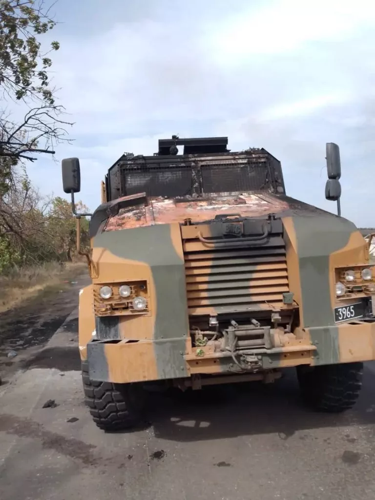 Всплыла очередная потеря турецкого бронеавтомобиля BMC Kirpi на Покровском направлении