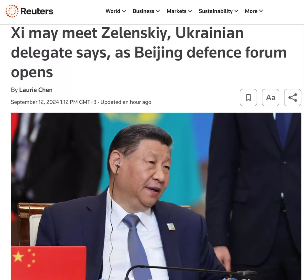 Зеленский раскритиковал мирный план Китая и Бразилии по завершению войны, назвав его “деструктивным“ и согласованным с Кремлем