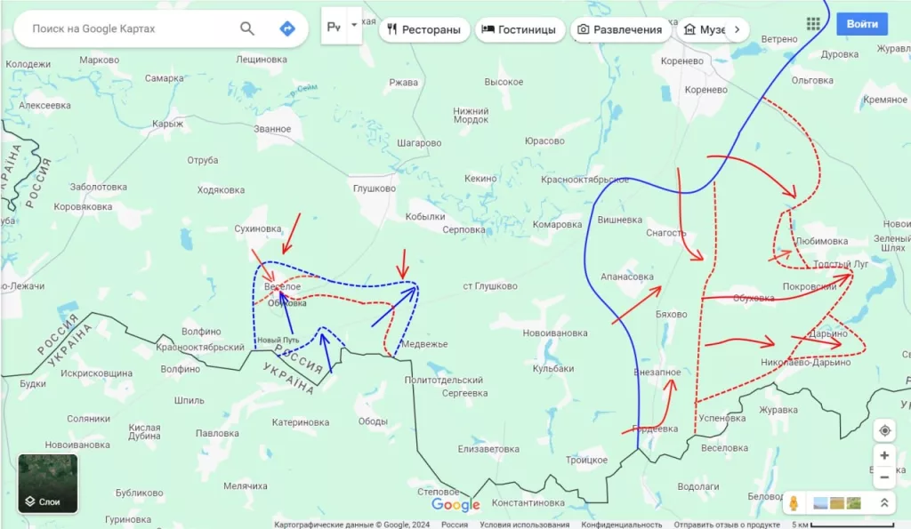 Юрий Подоляка: Курское направление на 16.00 15.09.24: инициатива вновь у нас