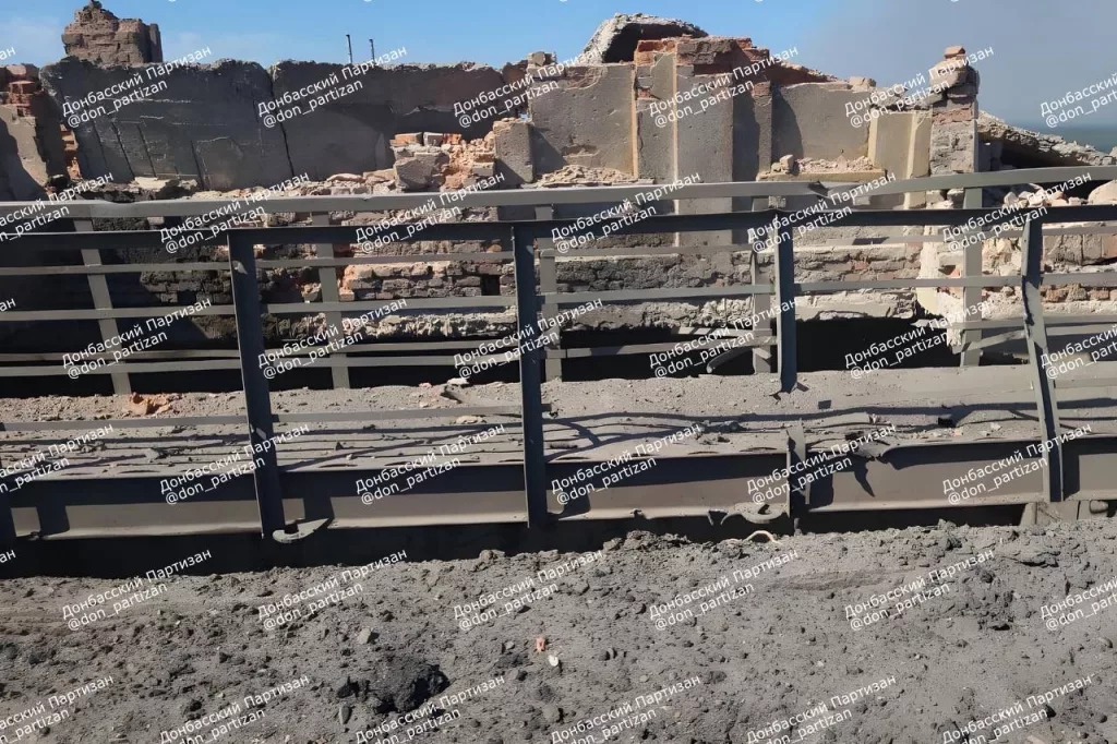 Так сейчас выглядит дамба Кураховского водохранилища
