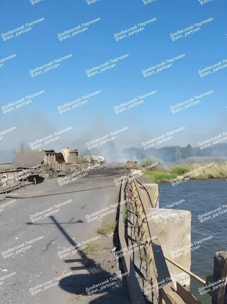 Так сейчас выглядит дамба Кураховского водохранилища