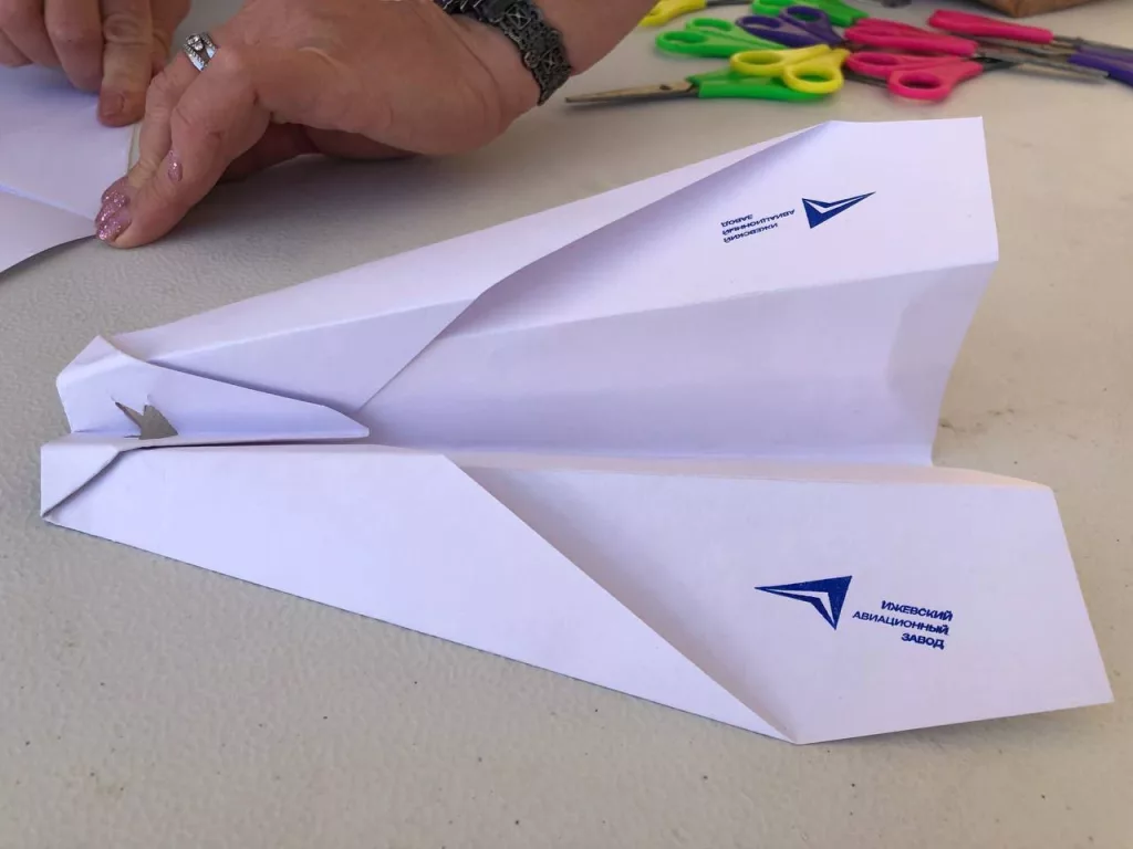 Беспилотник СКАТ 350 М на выставке в Ижевске