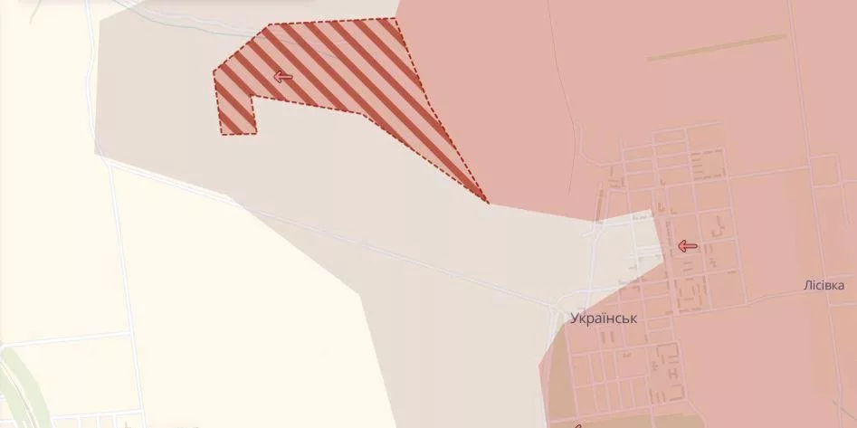 Войска РФ продвинулись в Зализном на Торецком направлении и возле Украинска на Кураховском