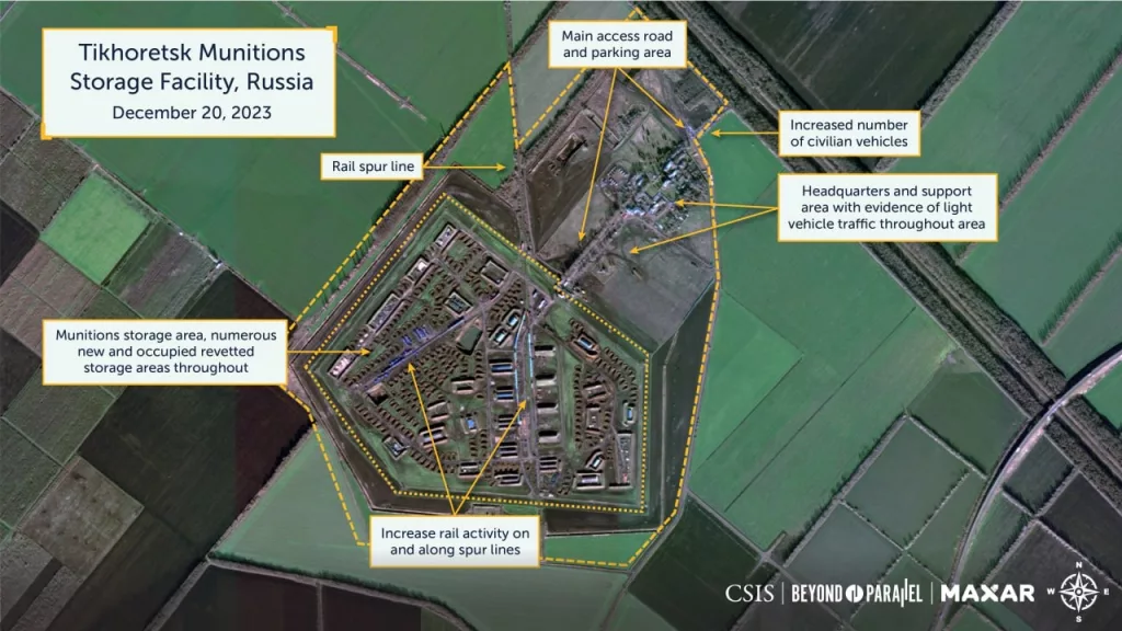 Нельзя сказать, что наши военные ничего не предпринимали на арсенале в Тихорецке. Арсенал постоянно расширялся