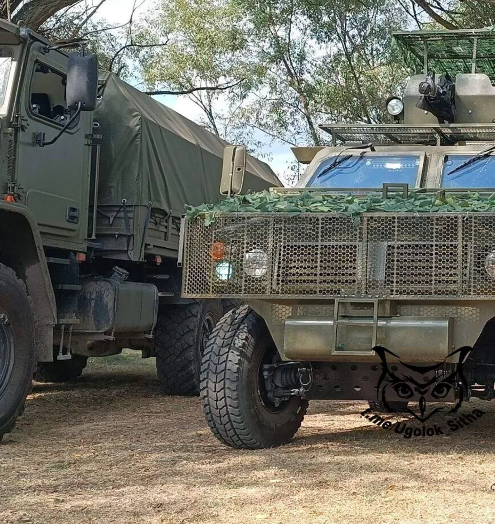 Бронеавтомобили Tiger производства китайской компании Shaanxi Baoji Special Vehicles Manufacturing в зоне СВО