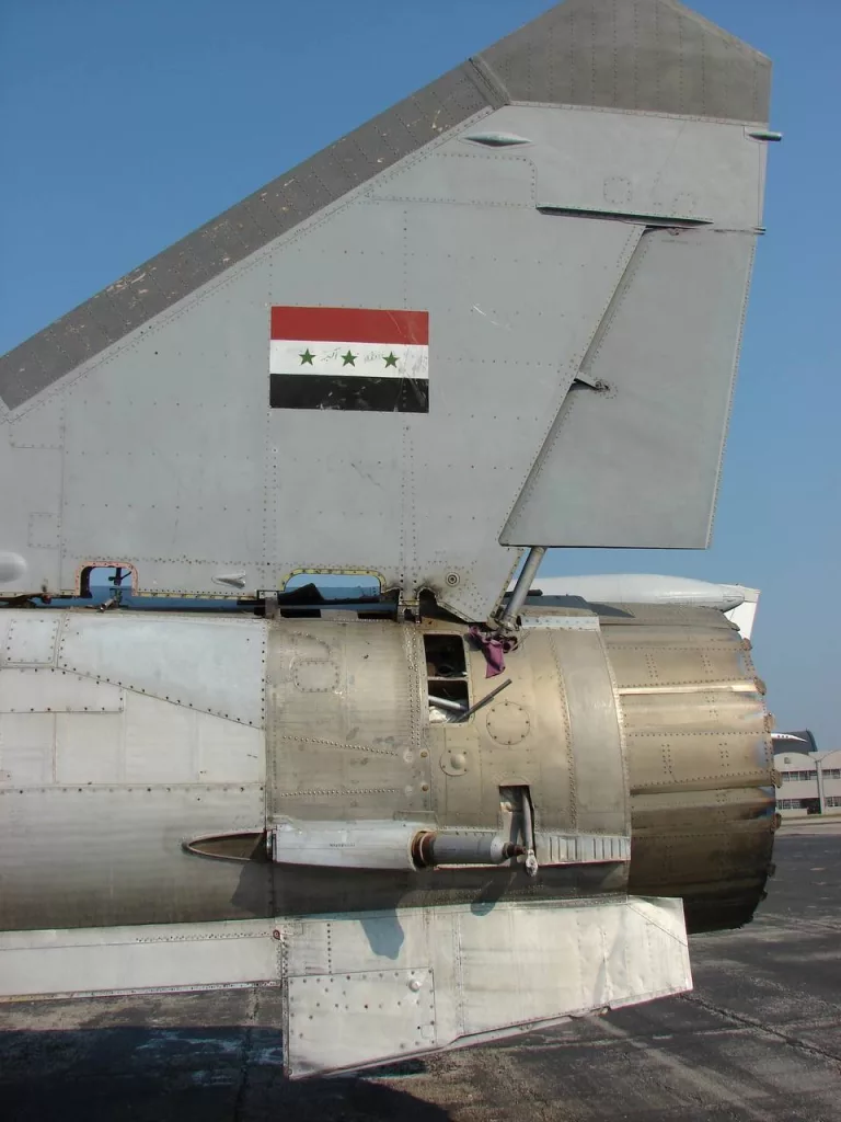 Иракский МиГ-25Р в музее в США