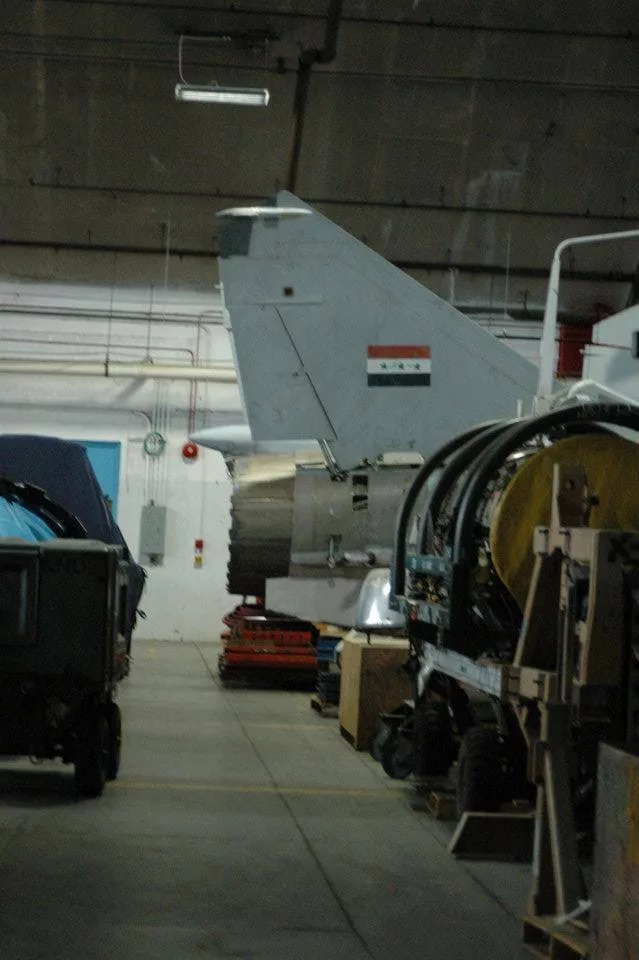 Иракский МиГ-25Р в музее в США