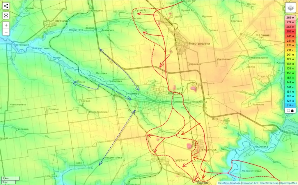 Юрий Подоляка: Селидово-Кураховское направление на утро 25.09.24