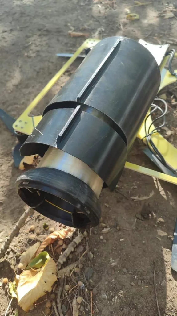 Противник заполучил обломки нового российского FPV-дрона на оптоволокне "Вандал"
