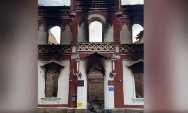 В Курской области боевики ВСУ уничтожили Глушковский краеведческий музей