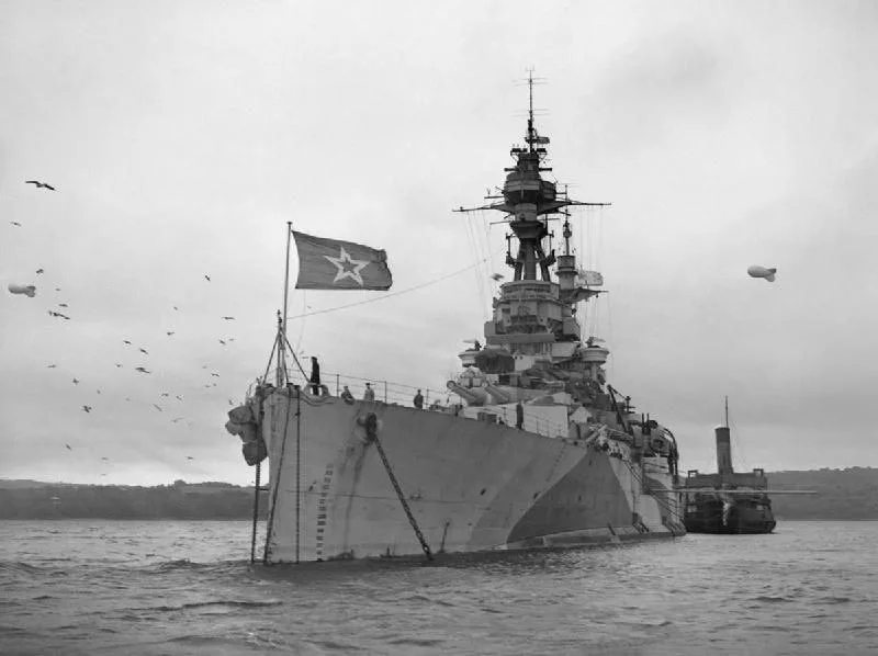 Линкор "Архангельск" в составе ВМФ СССР