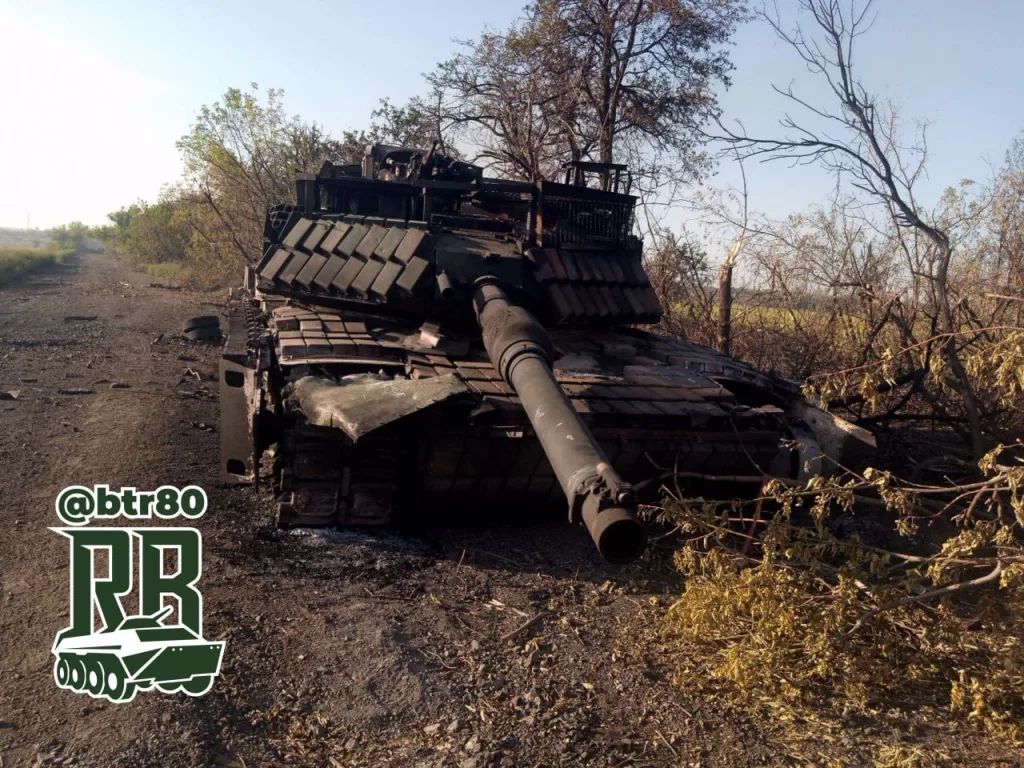 Между Желанным и Новожеланным бойцы «Центра» превратили американский Abrams в груду металла